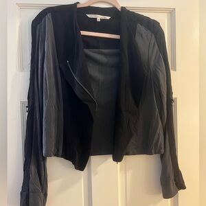 RACHEL Rachel Roy Two-Tone Jacket